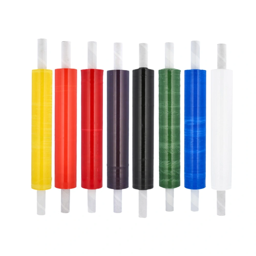 Colored Pallet Wrap