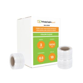 Cast High Performance Mini Bundling Stretch Wrap 18 Qty 63 Gauge