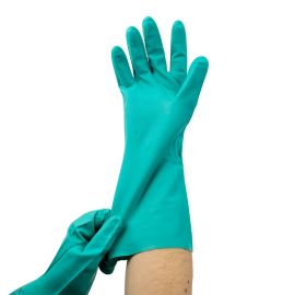 chemical resistant nitrile gloves