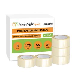 Clear Acrylic Carton Packing Tape 24 Qty