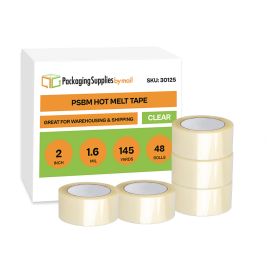 Clear Hot Melt Carton Sealing Tape 48 Qty