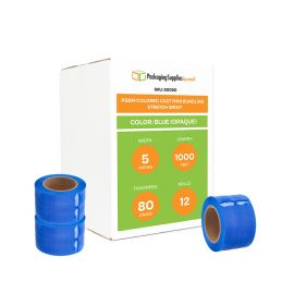 Colored Cast Mini Bundling Stretch Wrap Blue Opaque 12 Qty