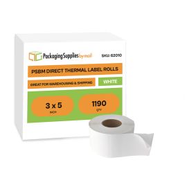 Direct Thermal Label Rolls 1190 Qty