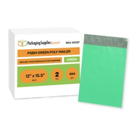 Green Poly Mailers 500 Qty