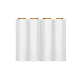 Economy Cast Hand Stretch Film - 18" x 1500' x 47 Ga - 4 Rolls/Case