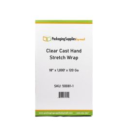 Cast Hand Stretch Wrap 4 Qty 120 Gauge