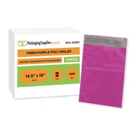 Purple Poly Mailers 500 Qty