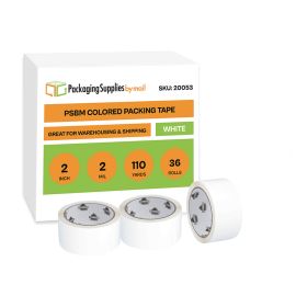 White Color Packing Tape 36 Qty