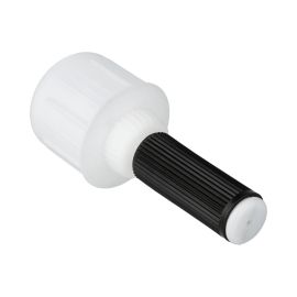 White Plastic Spinner Handle