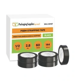 Black Strapping Tape 144 Qty