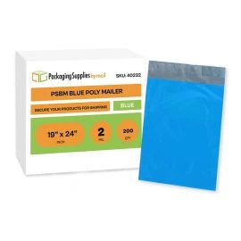 Blue Poly Mailers 200 Qty