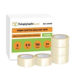 Clear Carton Packing Tapes 24 Qty