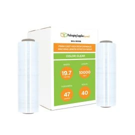 High Performance Machine Length Cast Stretch Wrap 40 Qty 10000 Feet