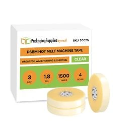 Hot Melt Machine Length Tape 4 Qty 1.8 Mil