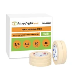 Ivory Masking Tape 48 Qty