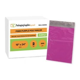 Purple Poly Mailers 200 Qty