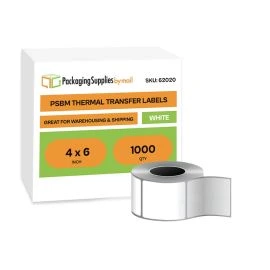 Thermal Transfer Labels - 4 x 6 Inch - 3