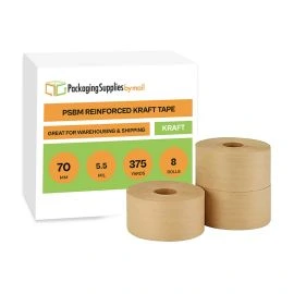 Economy Grade Wolverine kraft tape 8 Qty