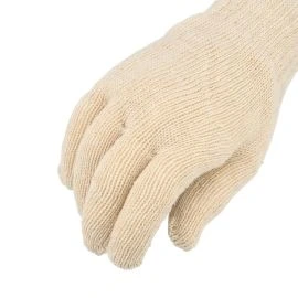 womens cotton string knit gloves