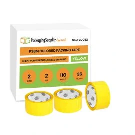 Yellow Color Packing Tape 36 Qty