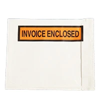 Invoice Enclosed Envelopes - Panel Face