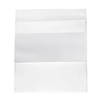 White Block Plastic Bags