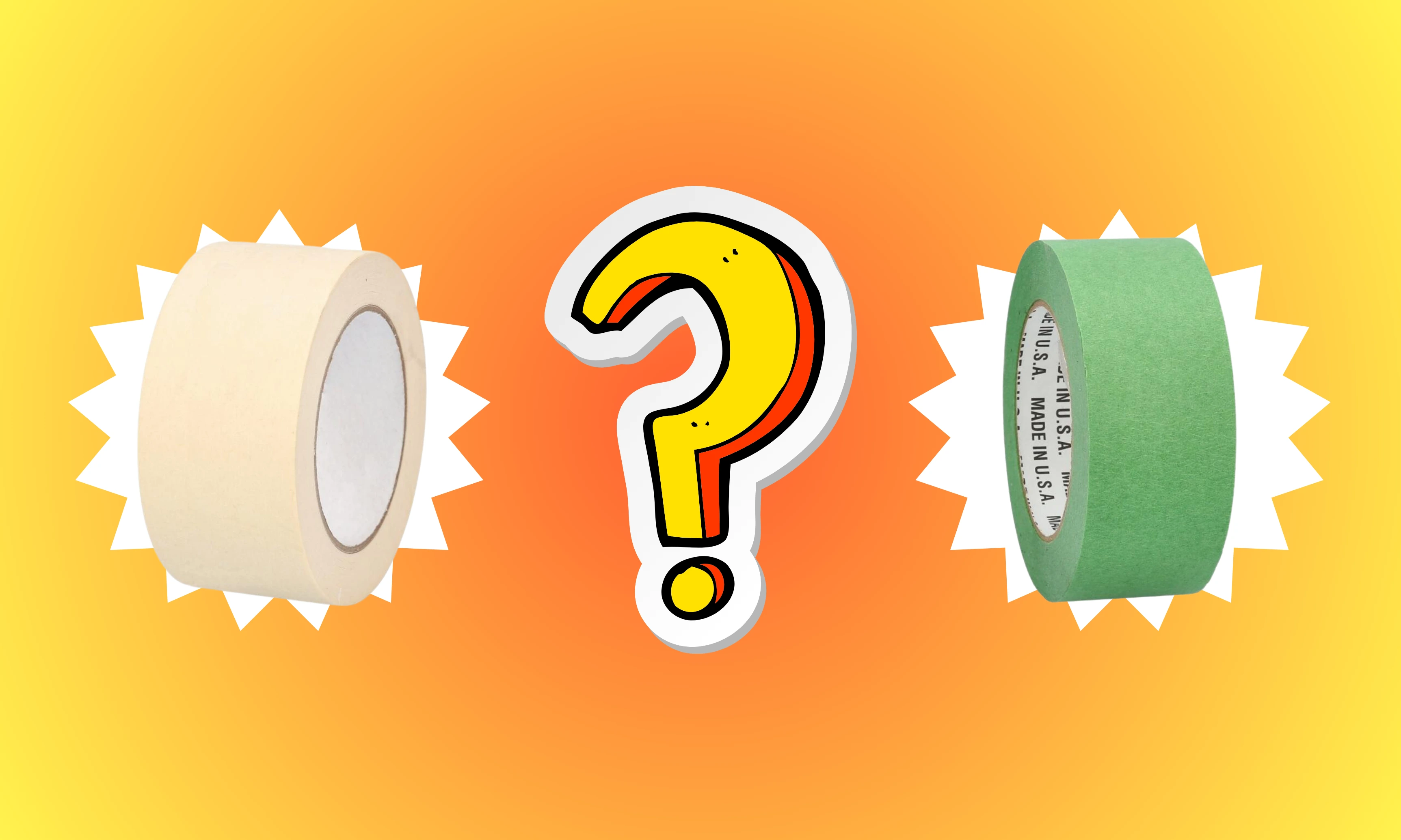 Masking Tape vs. Painter’s Tape: Which is Right For You?