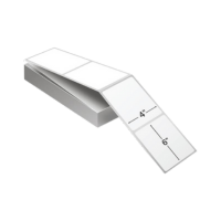 Fanfold Direct Thermal Labels